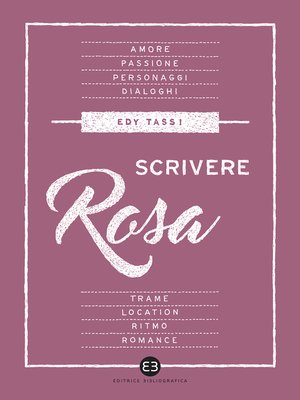 cover image of Scrivere rosa